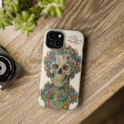 Me Memento Mori Graffiti Magnetic Impact-Resistant Cases