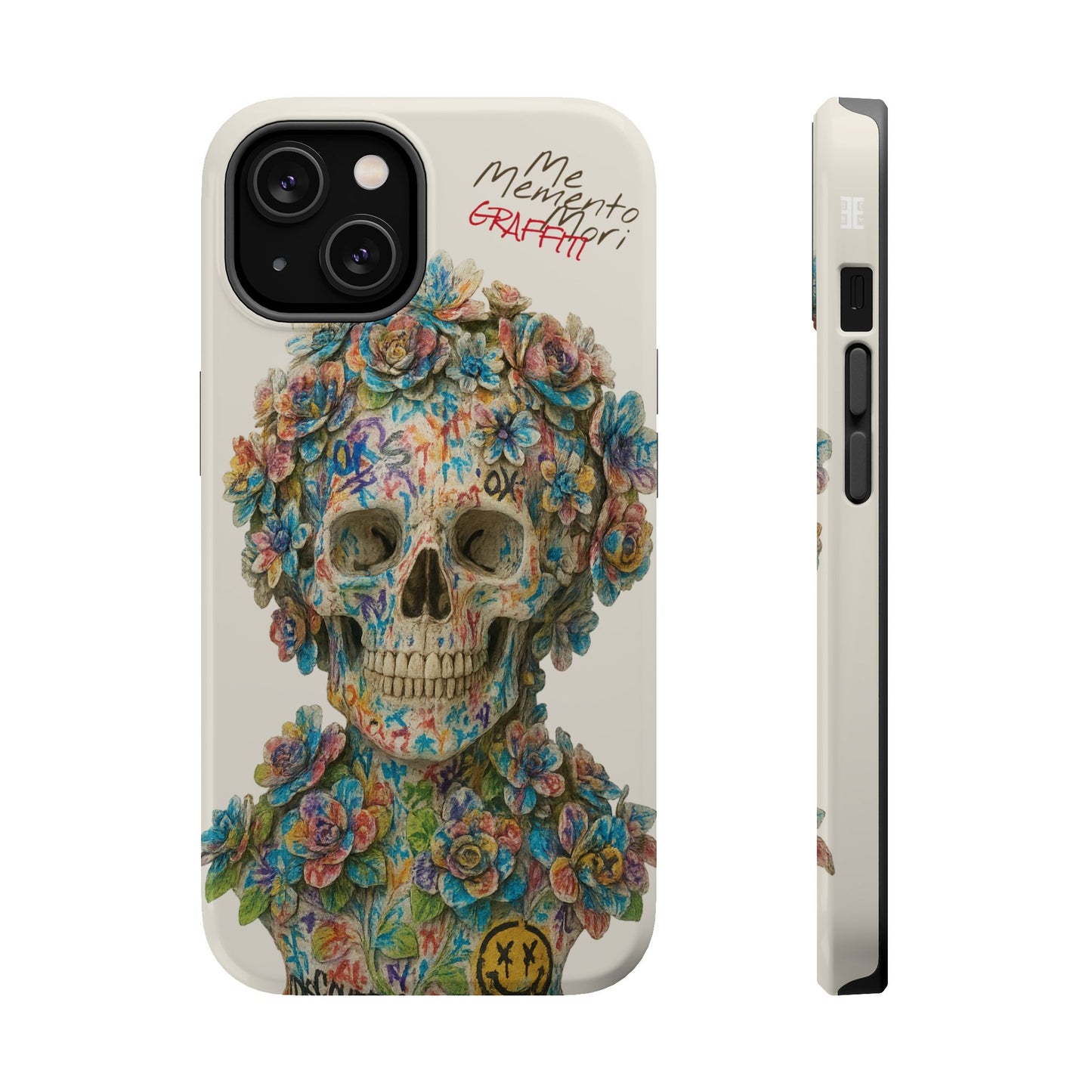 Me Memento Mori Graffiti Magnetic Impact-Resistant Cases