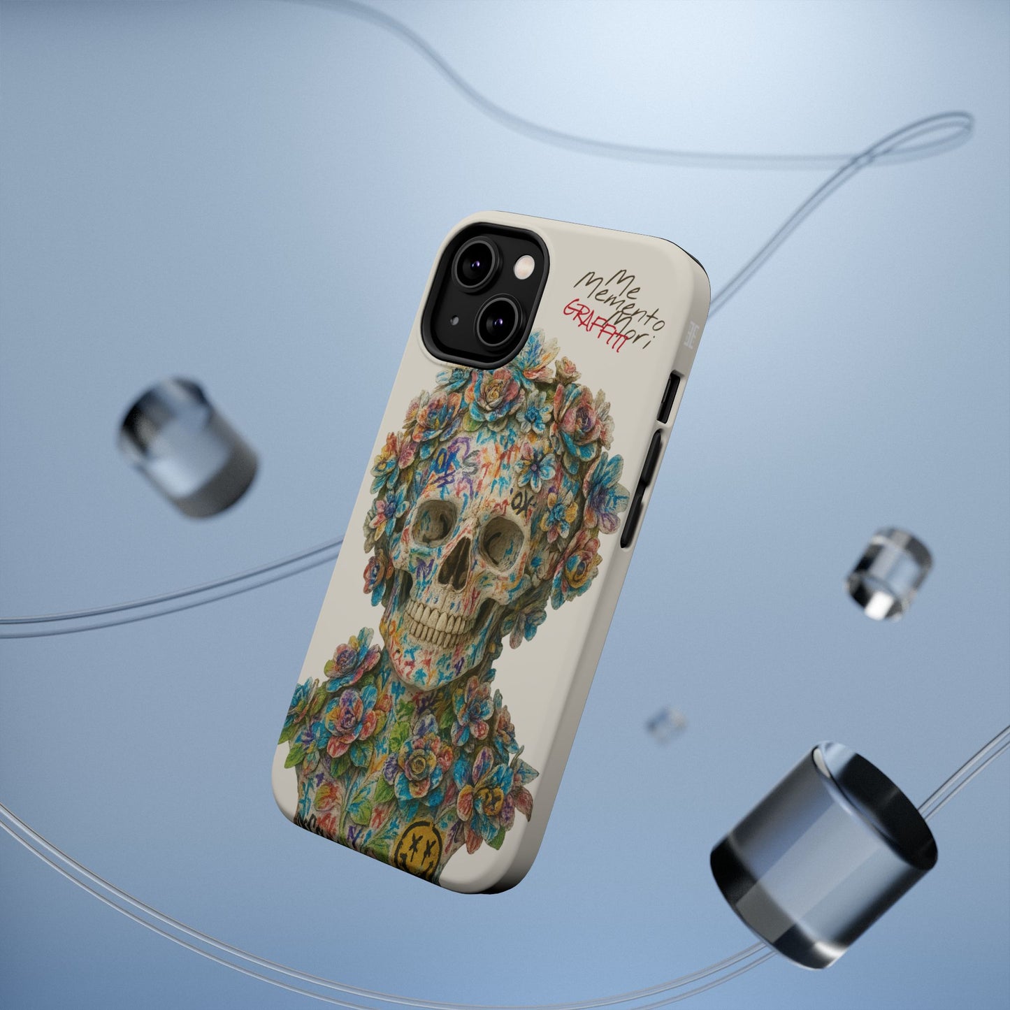 Me Memento Mori Graffiti Magnetic Impact-Resistant Cases