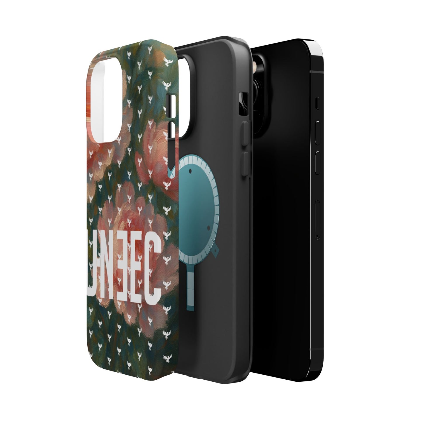 The Peonies Magnetic Impact-Resistant iPhone Case