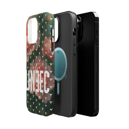 The Peonies Magnetic Impact-Resistant iPhone Case