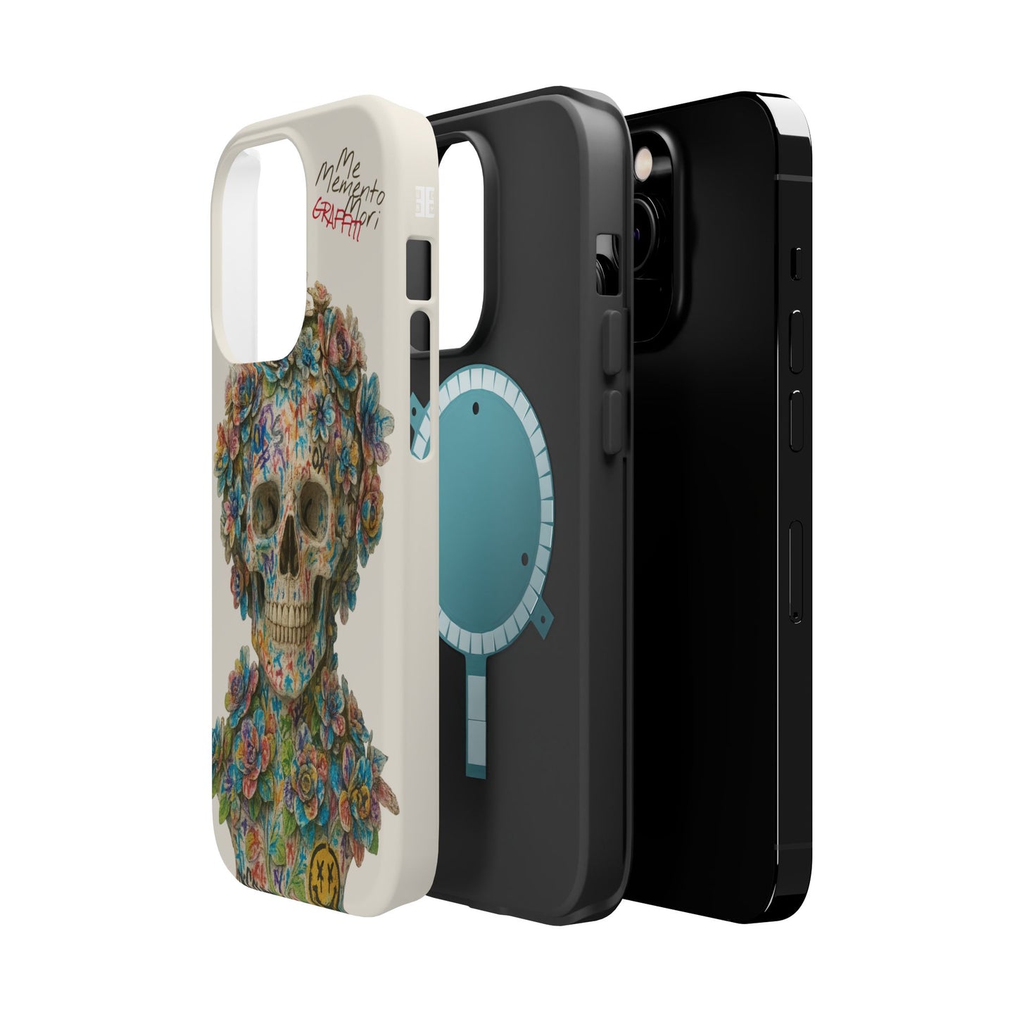 Me Memento Mori Graffiti Magnetic Impact-Resistant Cases