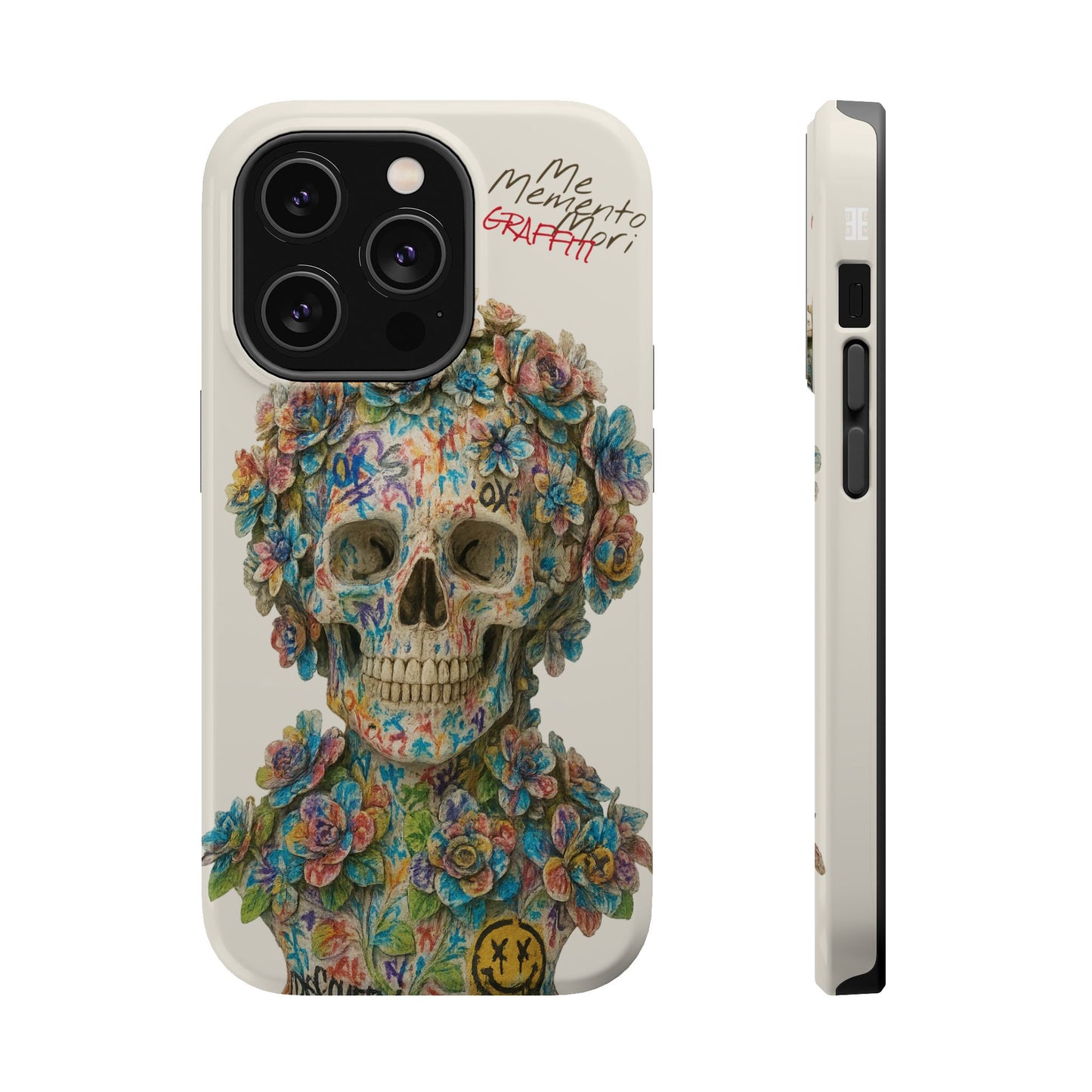 Me Memento Mori Graffiti Magnetic Impact-Resistant Cases