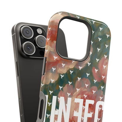 The Peonies Magnetic Impact-Resistant iPhone Case
