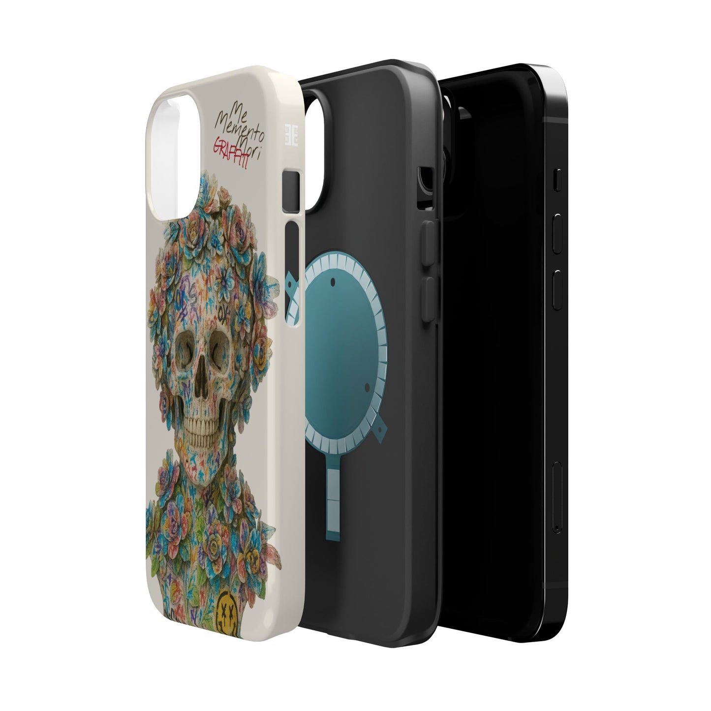 Me Memento Mori Graffiti Magnetic Impact-Resistant Cases