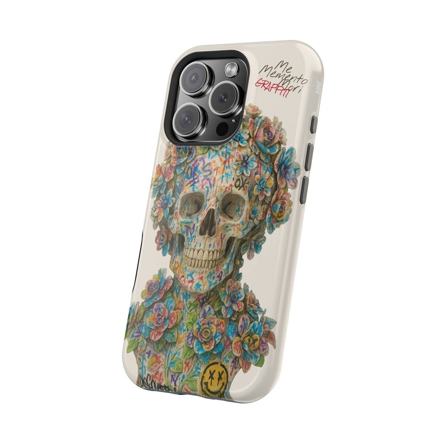 Me Memento Mori Graffiti Magnetic Impact-Resistant Cases