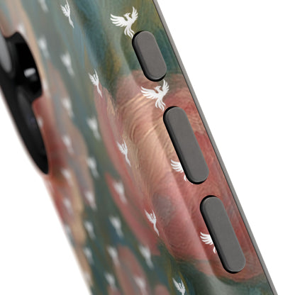 The Peonies Magnetic Impact-Resistant iPhone Case