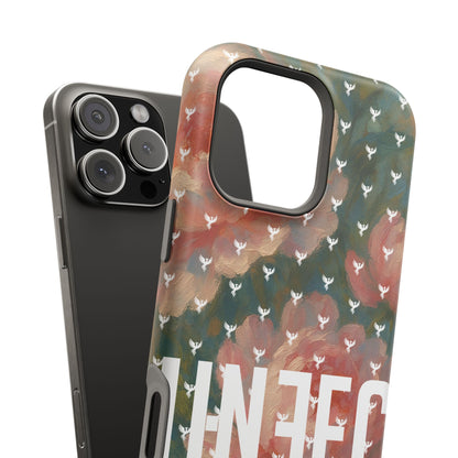 The Peonies Magnetic Impact-Resistant iPhone Case