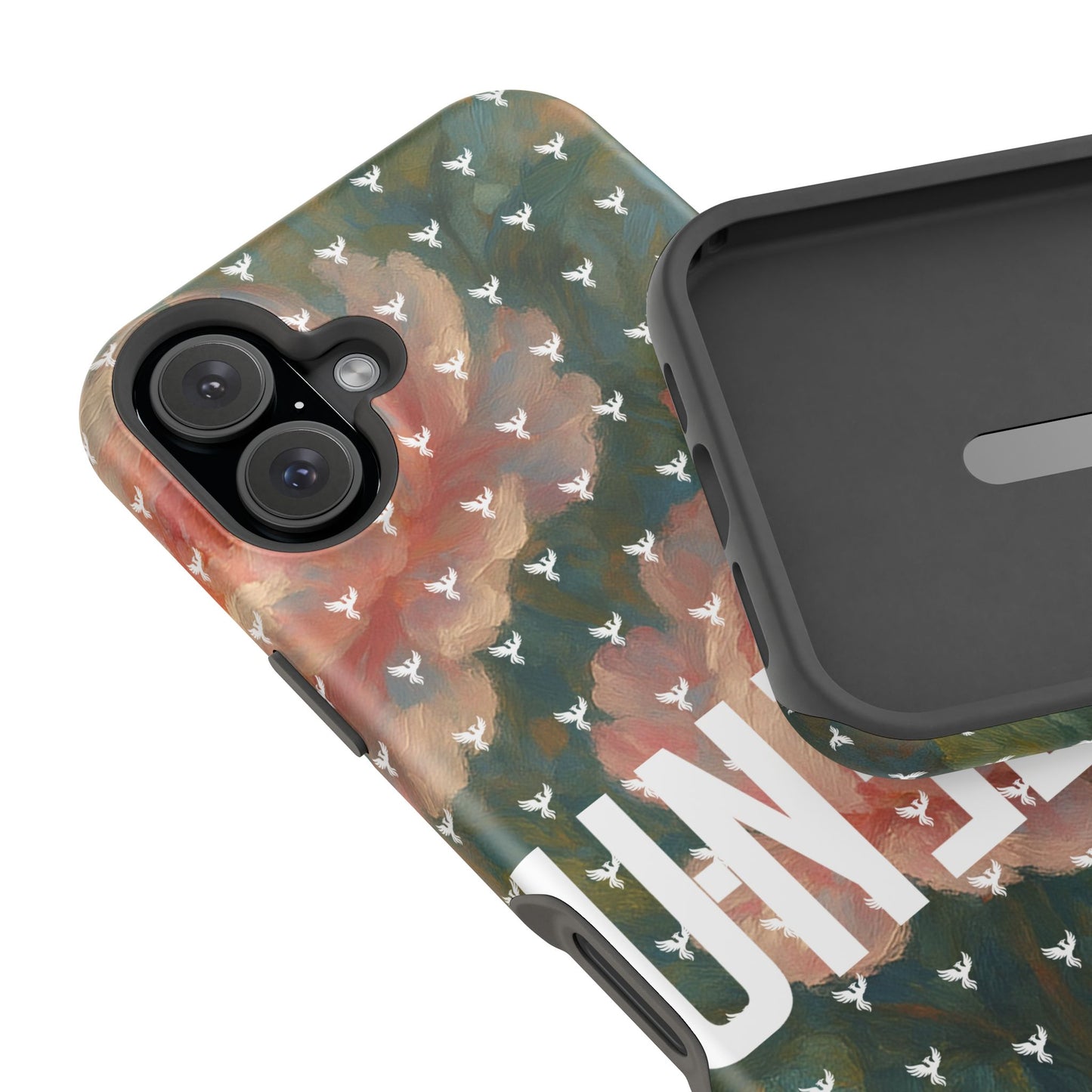 The Peonies Magnetic Impact-Resistant iPhone Case