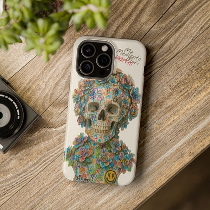 Me Memento Mori Graffiti Magnetic Impact-Resistant Cases