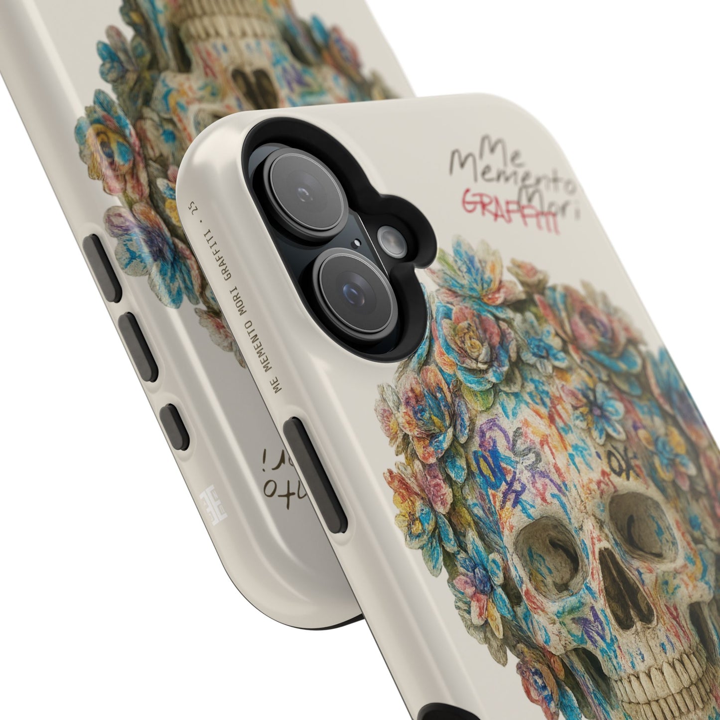 Me Memento Mori Graffiti Magnetic Impact-Resistant Cases