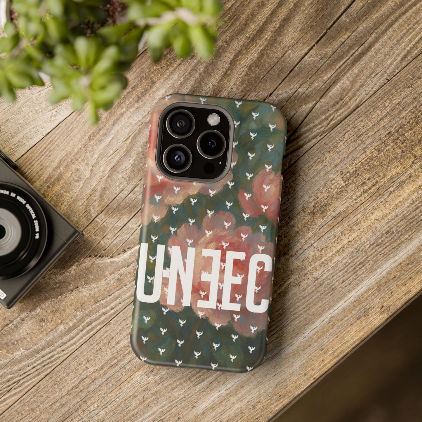The Peonies Magnetic Impact-Resistant iPhone Case