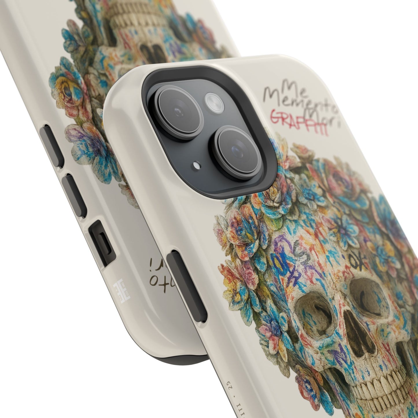 Me Memento Mori Graffiti Magnetic Impact-Resistant Cases