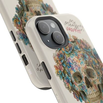Me Memento Mori Graffiti Magnetic Impact-Resistant Cases