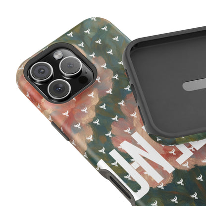 The Peonies Magnetic Impact-Resistant iPhone Case