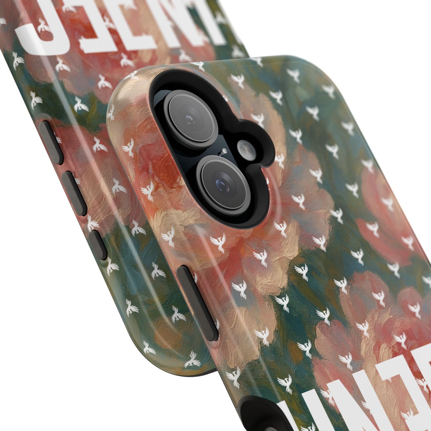 The Peonies Magnetic Impact-Resistant iPhone Case