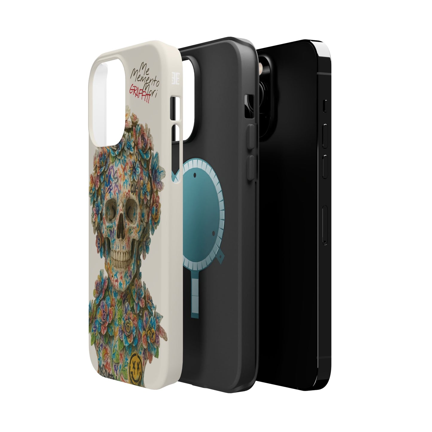 Me Memento Mori Graffiti Magnetic Impact-Resistant Cases
