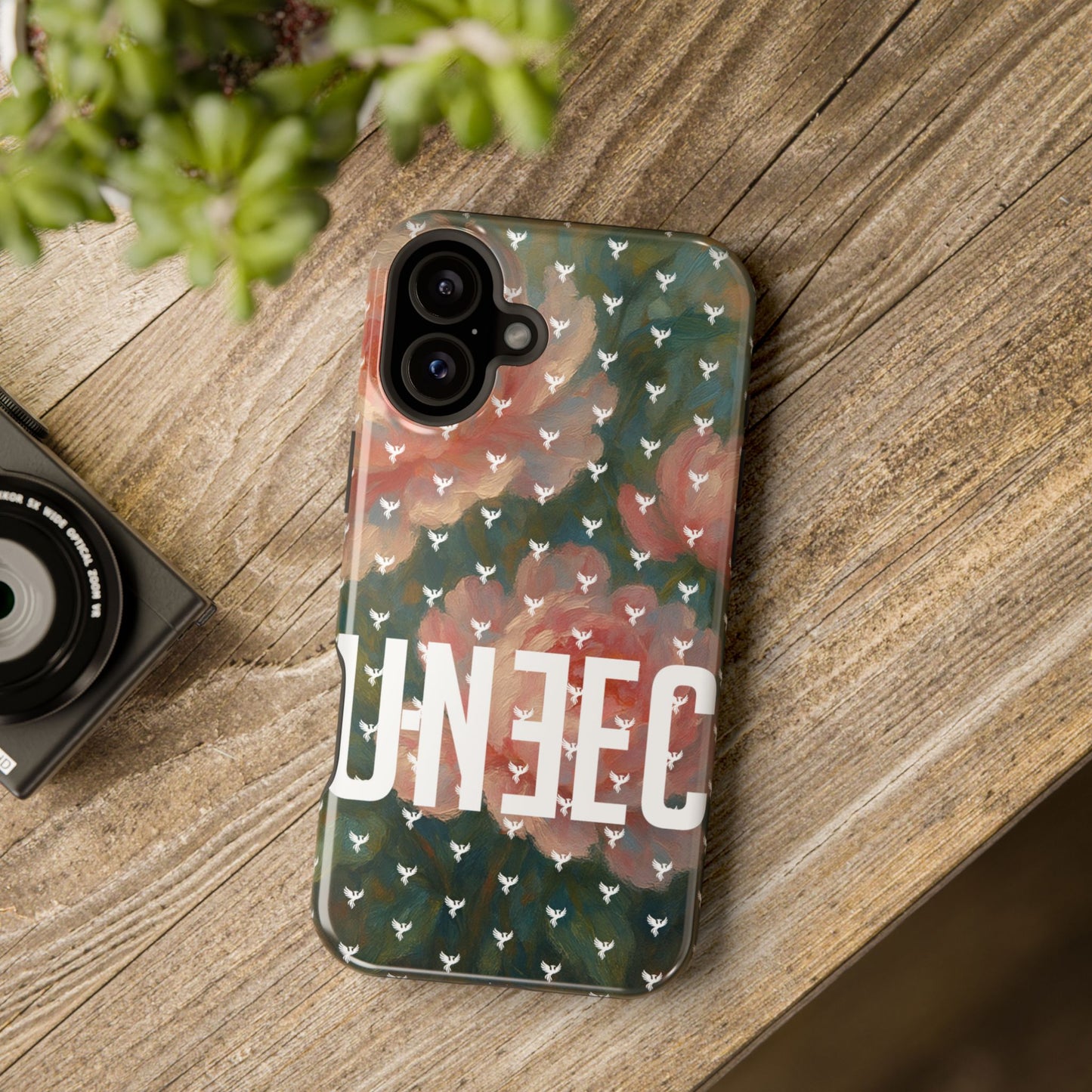 The Peonies Magnetic Impact-Resistant iPhone Case