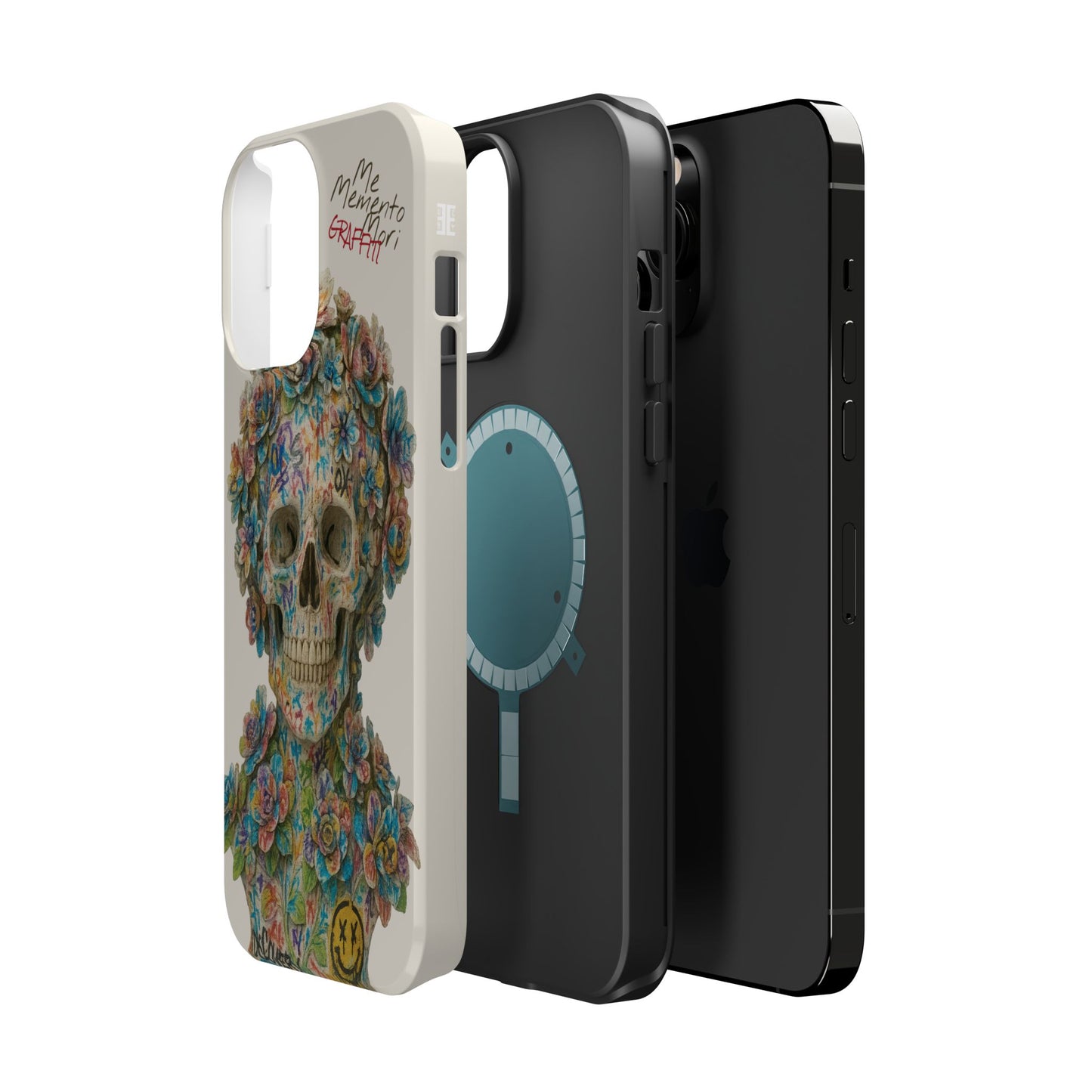 Me Memento Mori Graffiti Magnetic Impact-Resistant Cases