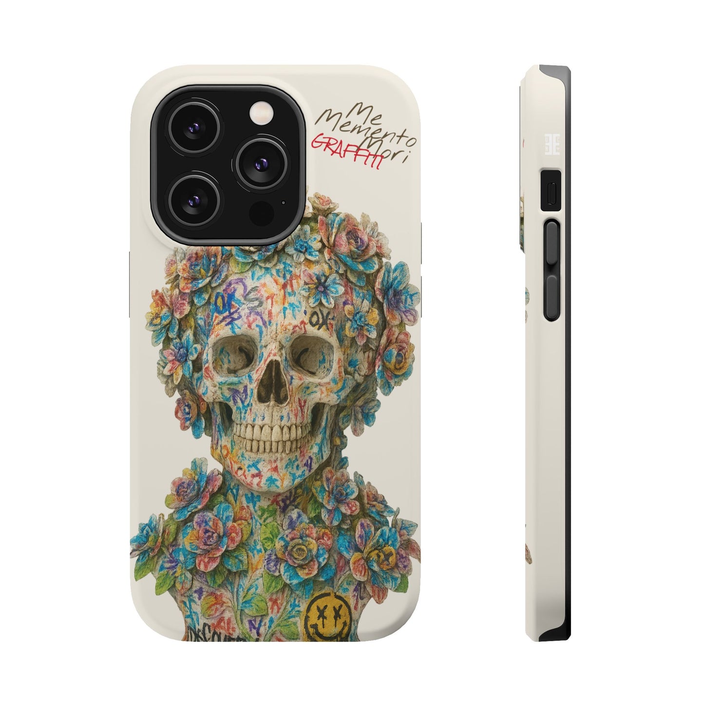 Me Memento Mori Graffiti Magnetic Impact-Resistant Cases