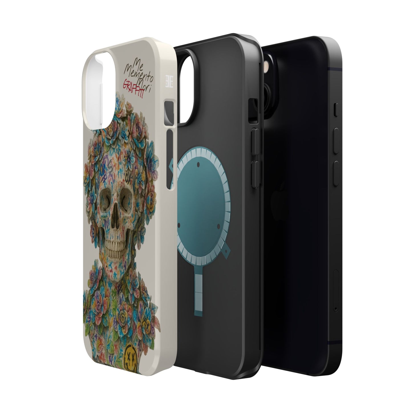 Me Memento Mori Graffiti Magnetic Impact-Resistant Cases