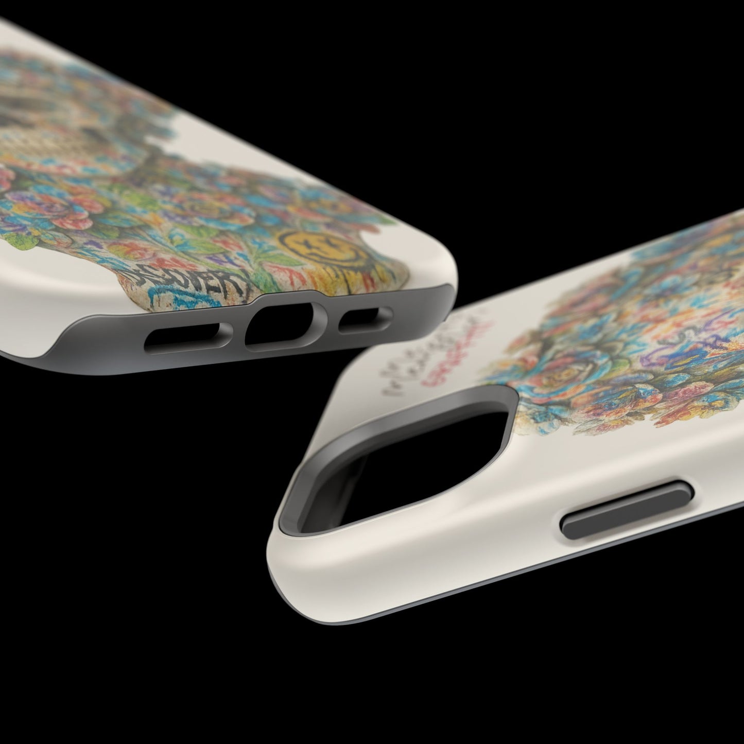 Me Memento Mori Graffiti Magnetic Impact-Resistant Cases