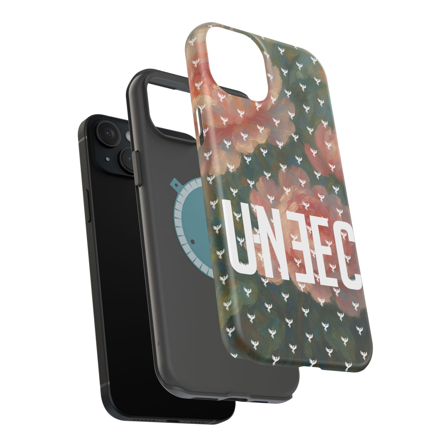 The Peonies Magnetic Impact-Resistant iPhone Case