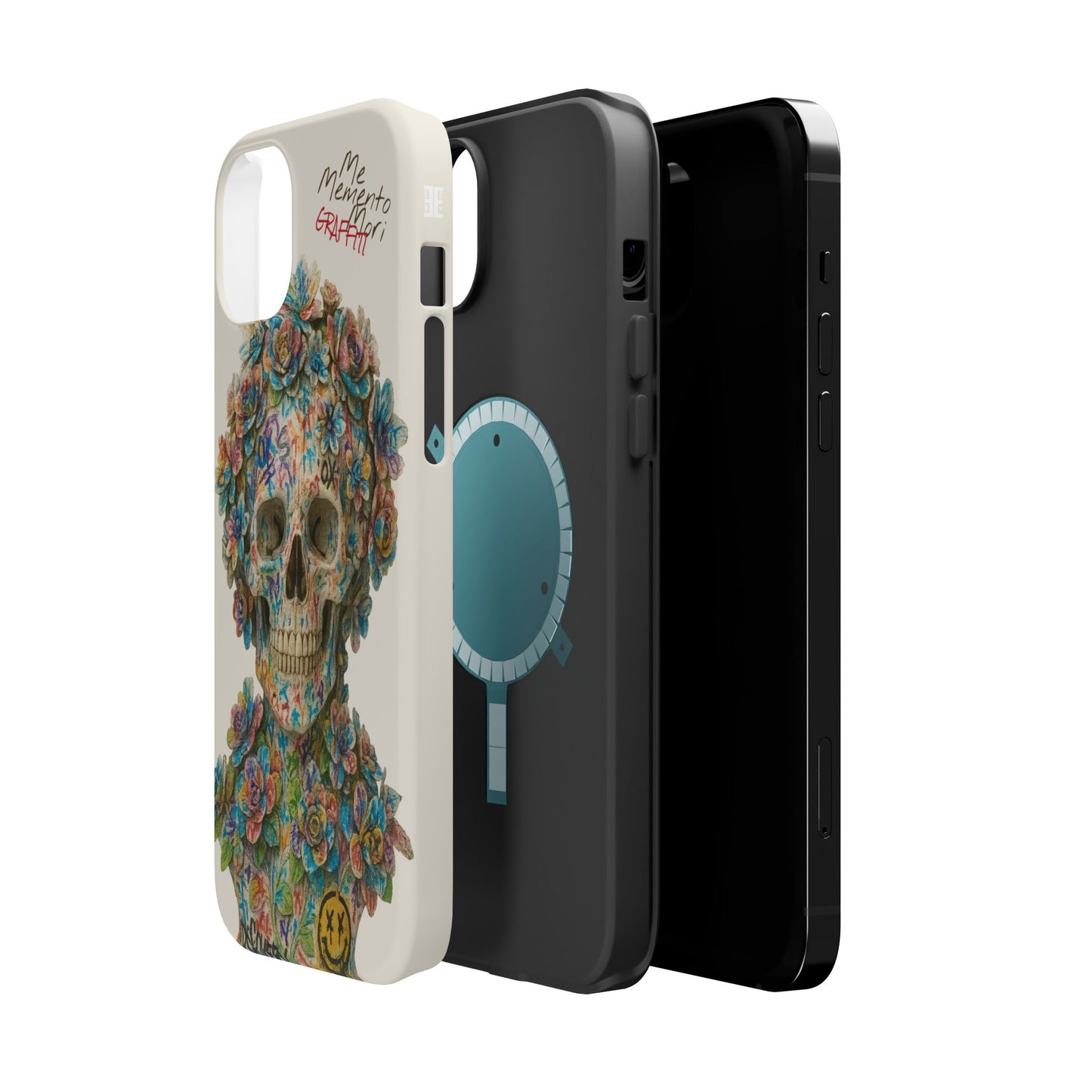 Me Memento Mori Graffiti Magnetic Impact-Resistant Cases
