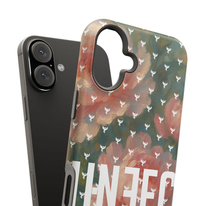 The Peonies Magnetic Impact-Resistant iPhone Case