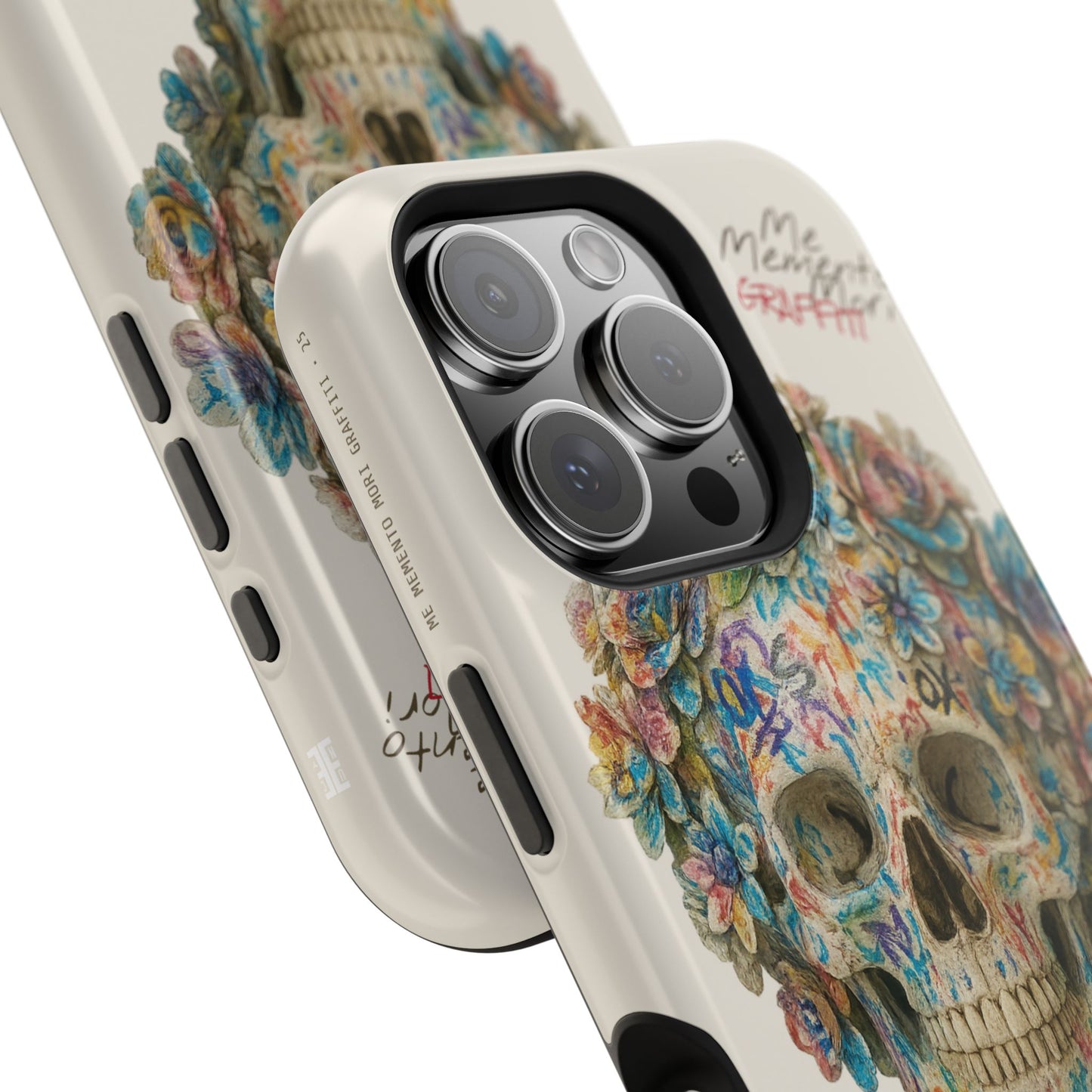 Me Memento Mori Graffiti Magnetic Impact-Resistant Cases