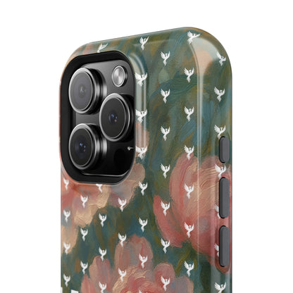The Peonies Magnetic Impact-Resistant iPhone Case