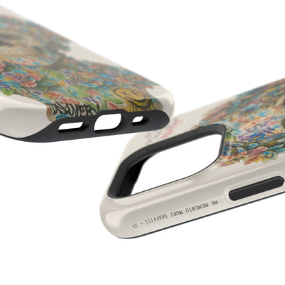 Me Memento Mori Graffiti Magnetic Impact-Resistant Cases