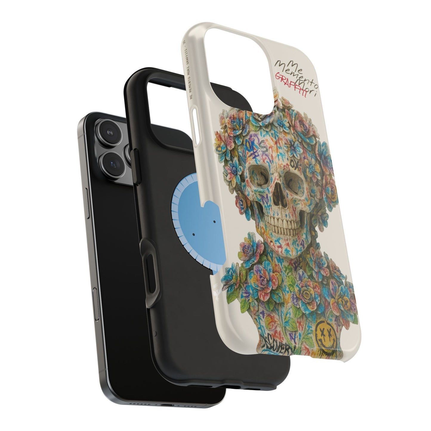 Me Memento Mori Graffiti Magnetic Impact-Resistant Cases