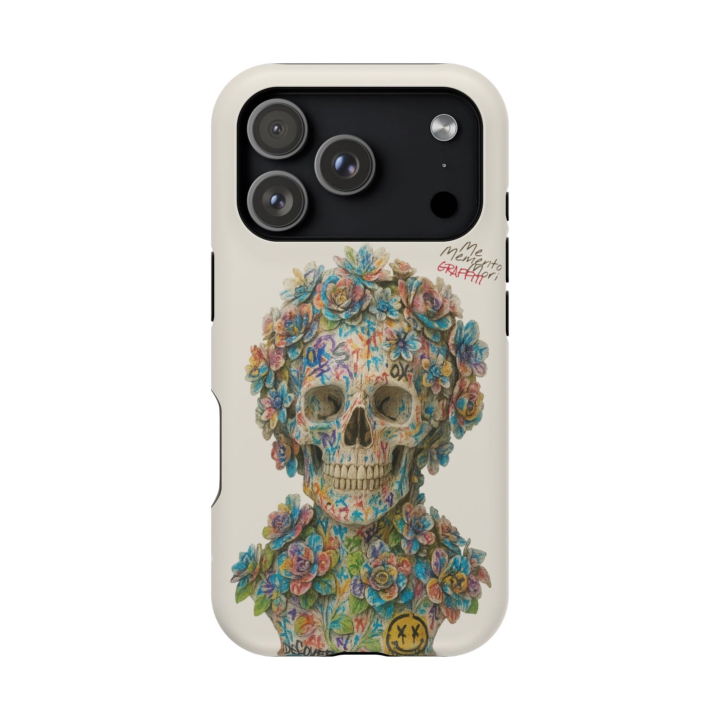 Me Memento Mori Graffiti Magnetic Impact-Resistant Cases