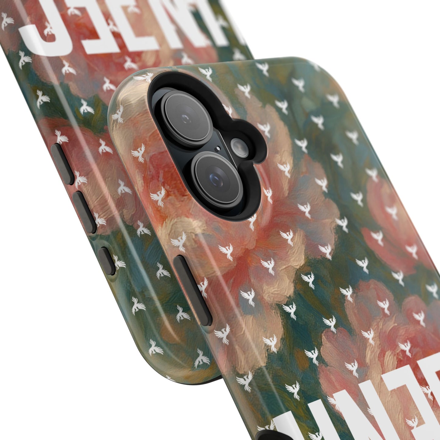 The Peonies Magnetic Impact-Resistant iPhone Case