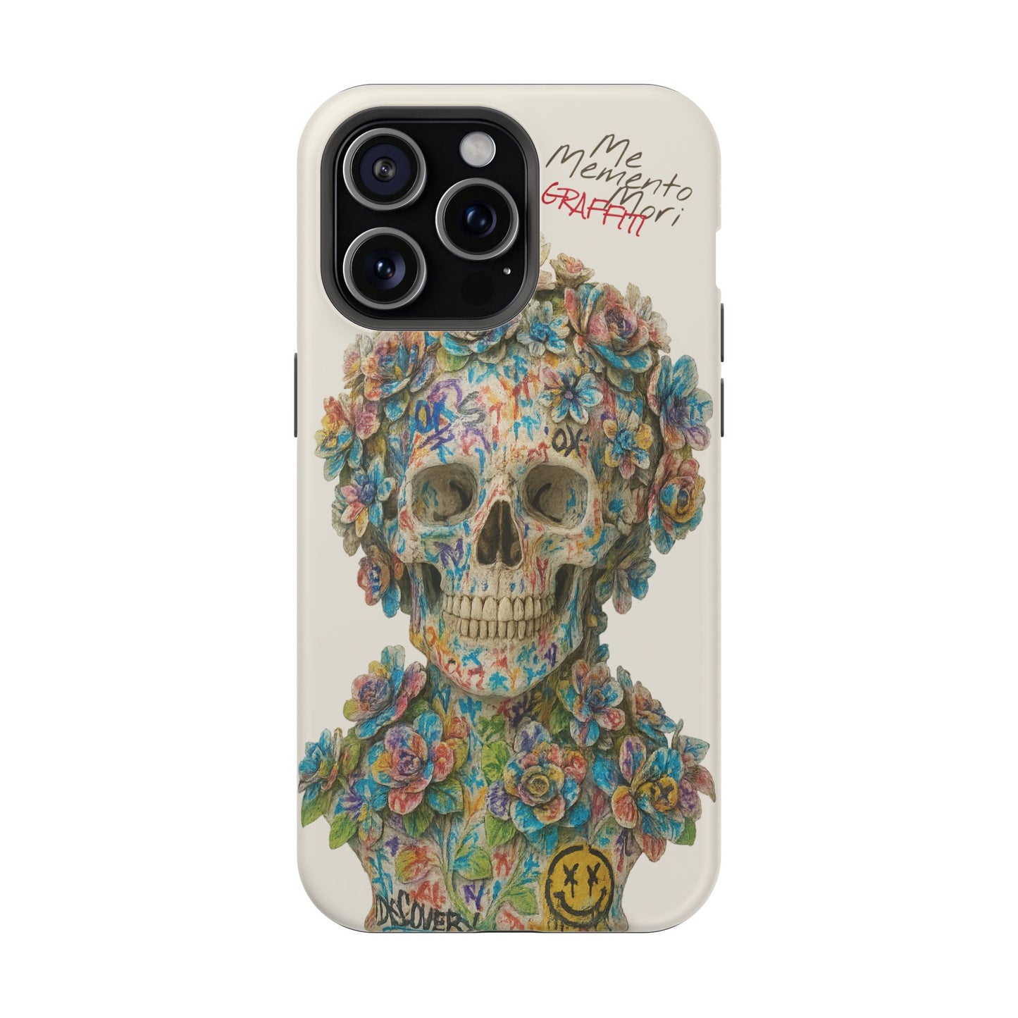 Me Memento Mori Graffiti Magnetic Impact-Resistant Cases