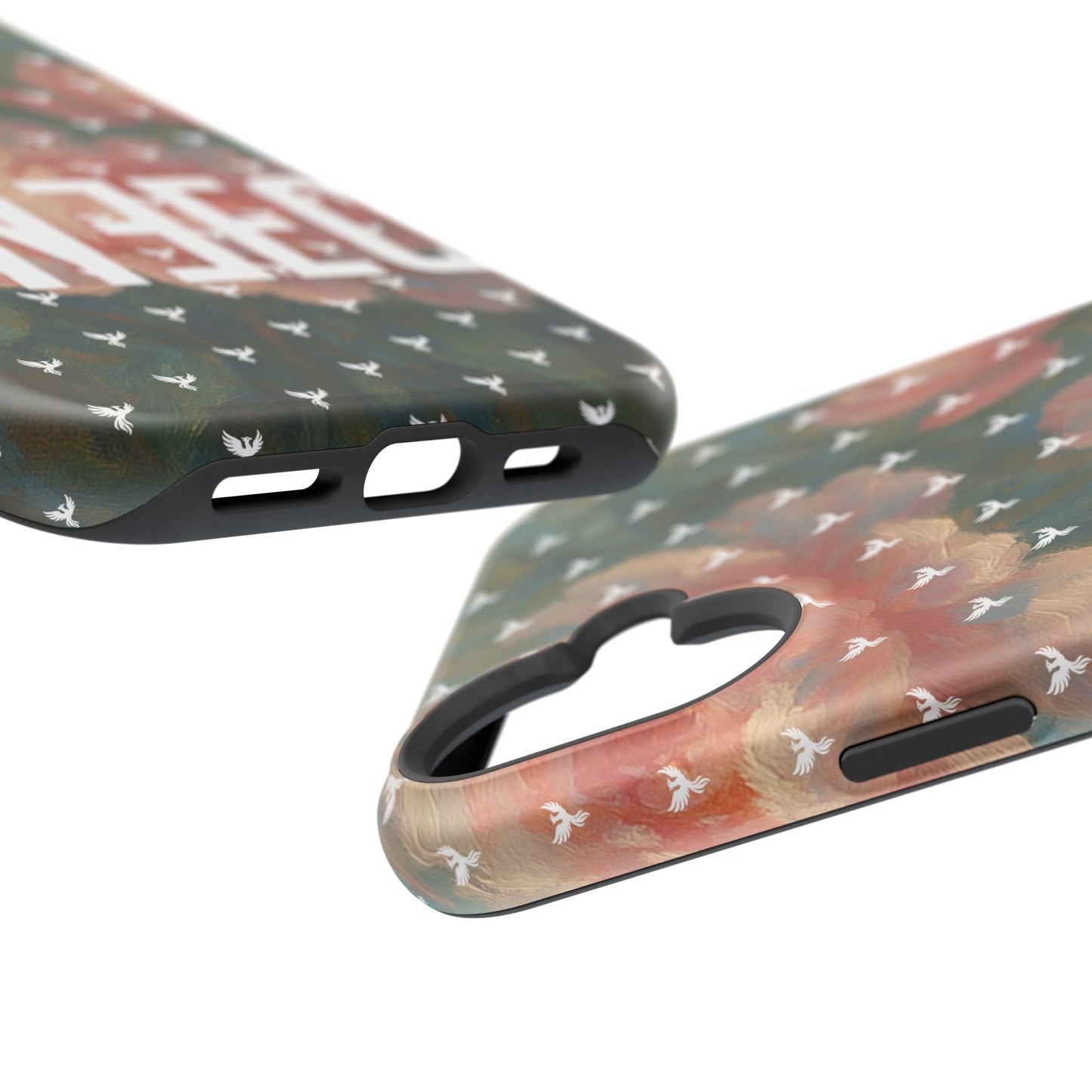 The Peonies Magnetic Impact-Resistant iPhone Case