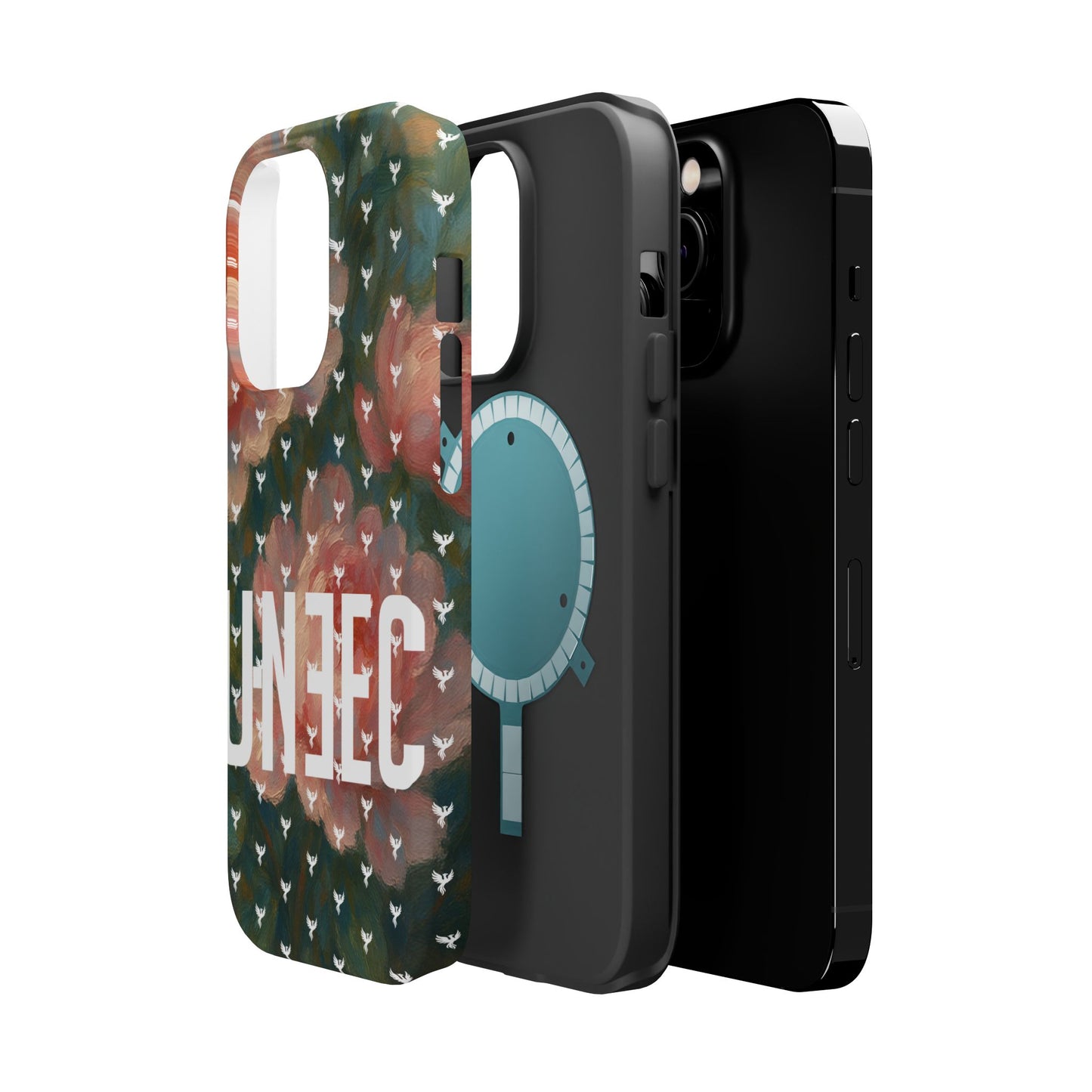 The Peonies Magnetic Impact-Resistant iPhone Case