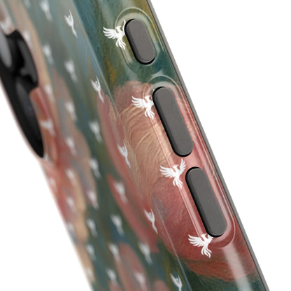 The Peonies Magnetic Impact-Resistant iPhone Case