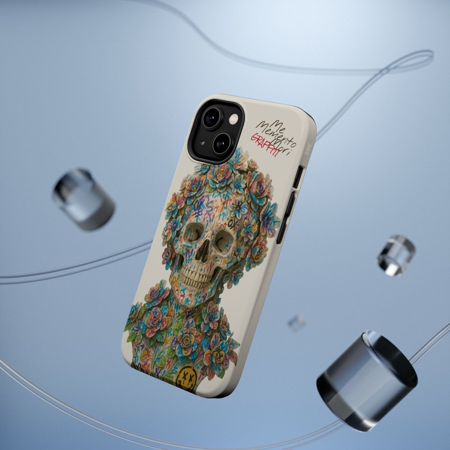 Me Memento Mori Graffiti Magnetic Impact-Resistant Cases