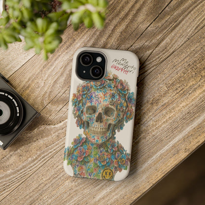 Me Memento Mori Graffiti Magnetic Impact-Resistant Cases