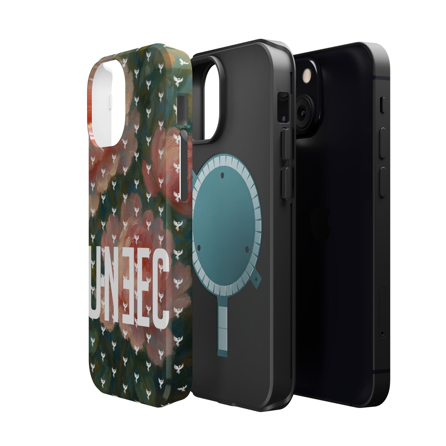 The Peonies Magnetic Impact-Resistant iPhone Case