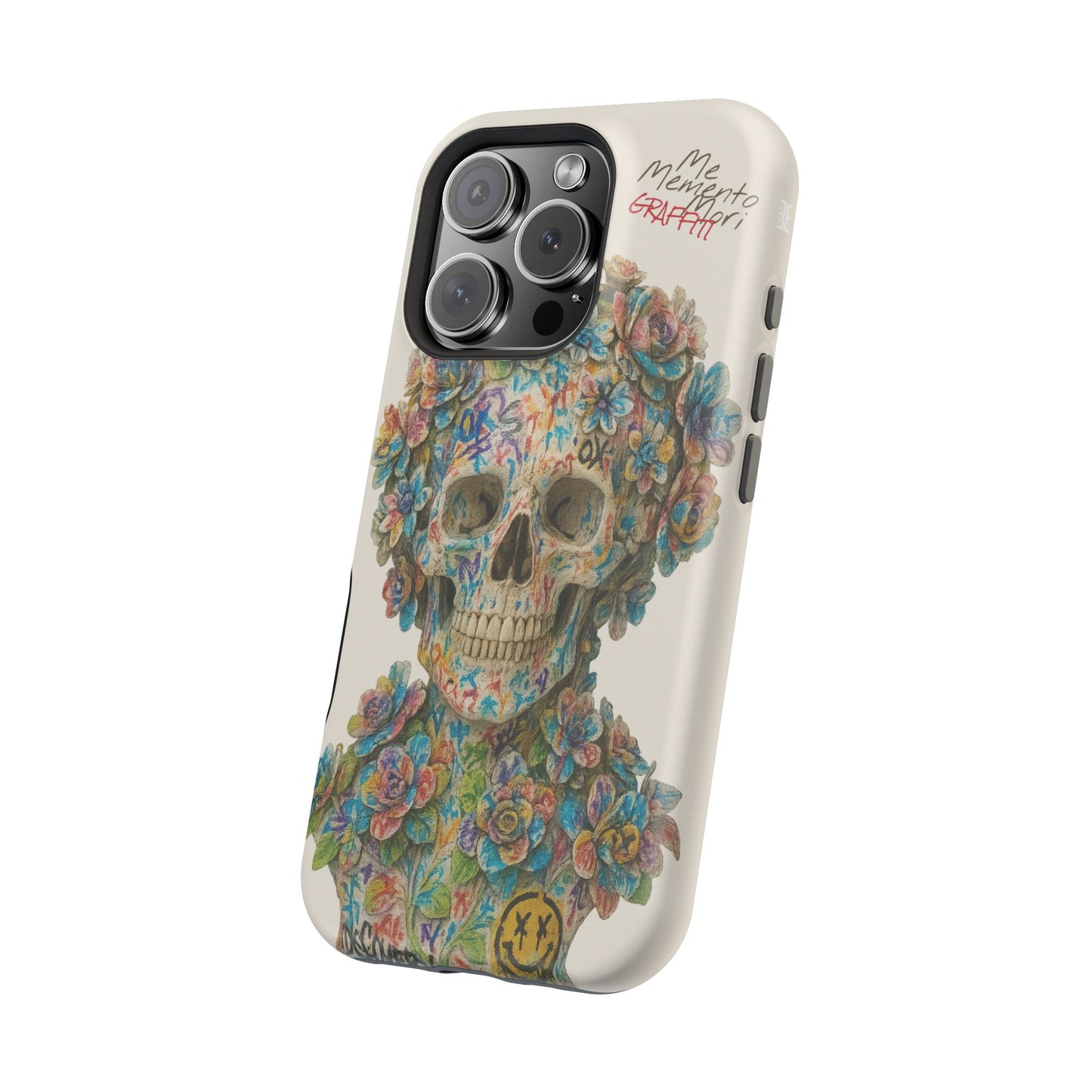 Me Memento Mori Graffiti Magnetic Impact-Resistant Cases