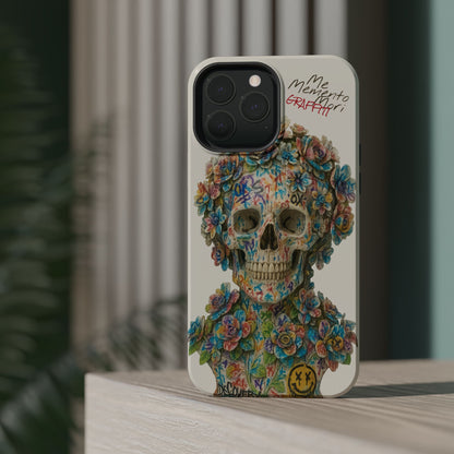Me Memento Mori Graffiti Magnetic Impact-Resistant Cases