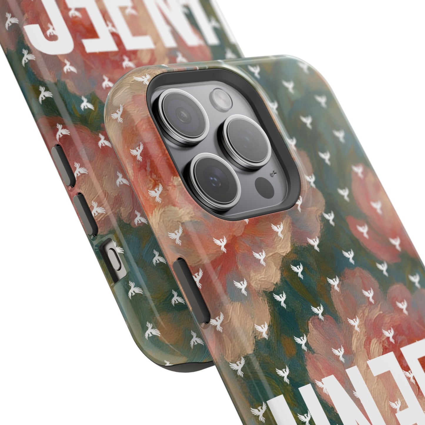 The Peonies Magnetic Impact-Resistant iPhone Case