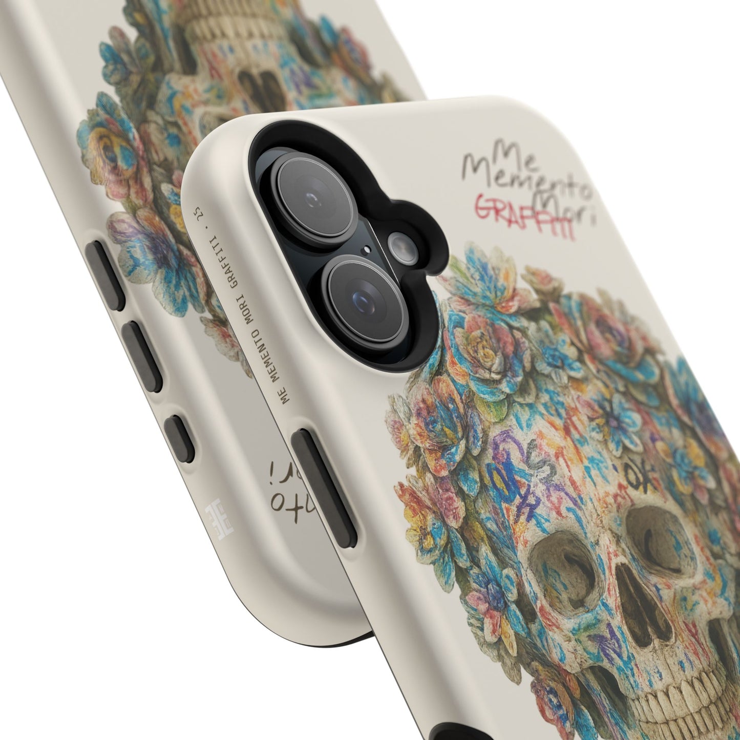 Me Memento Mori Graffiti Magnetic Impact-Resistant Cases