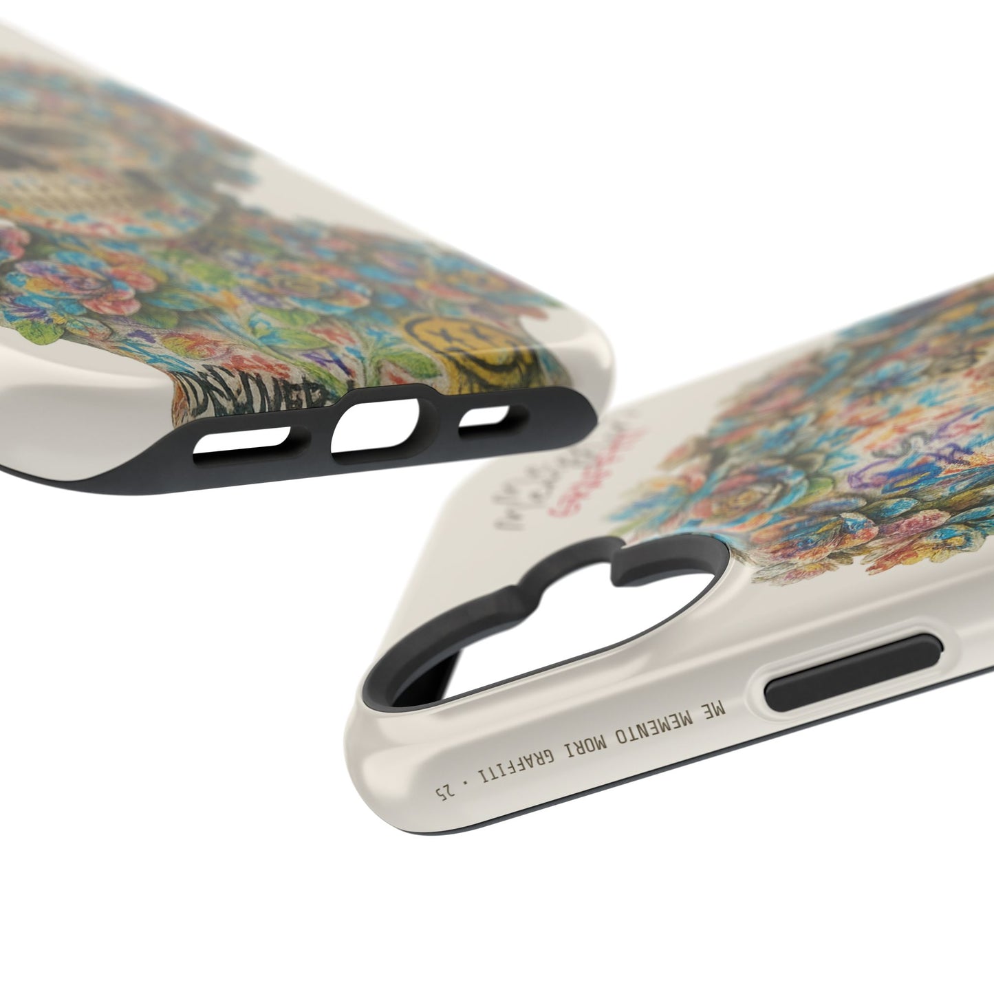 Me Memento Mori Graffiti Magnetic Impact-Resistant Cases