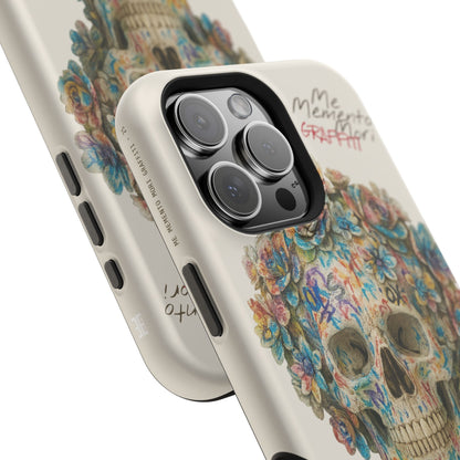 Me Memento Mori Graffiti Magnetic Impact-Resistant Cases
