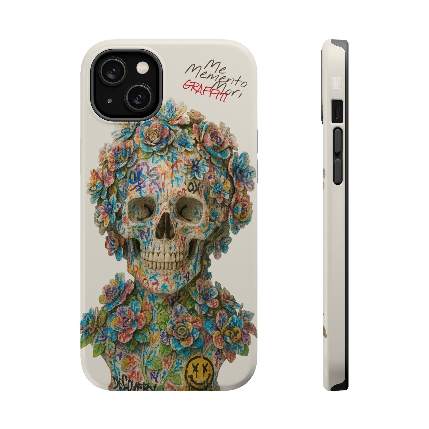 Me Memento Mori Graffiti Magnetic Impact-Resistant Cases