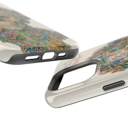 Me Memento Mori Graffiti Magnetic Impact-Resistant Cases